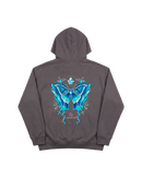 Libertad Mariposa Hoodie 410 Gris Oscuro Cubica