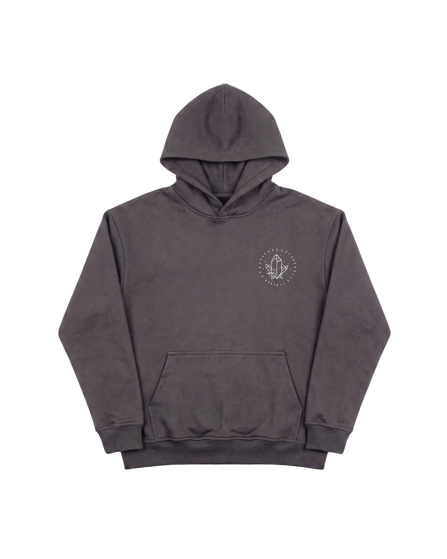 Libertad Mariposa Hoodie 410 Gris Oscuro Cubica