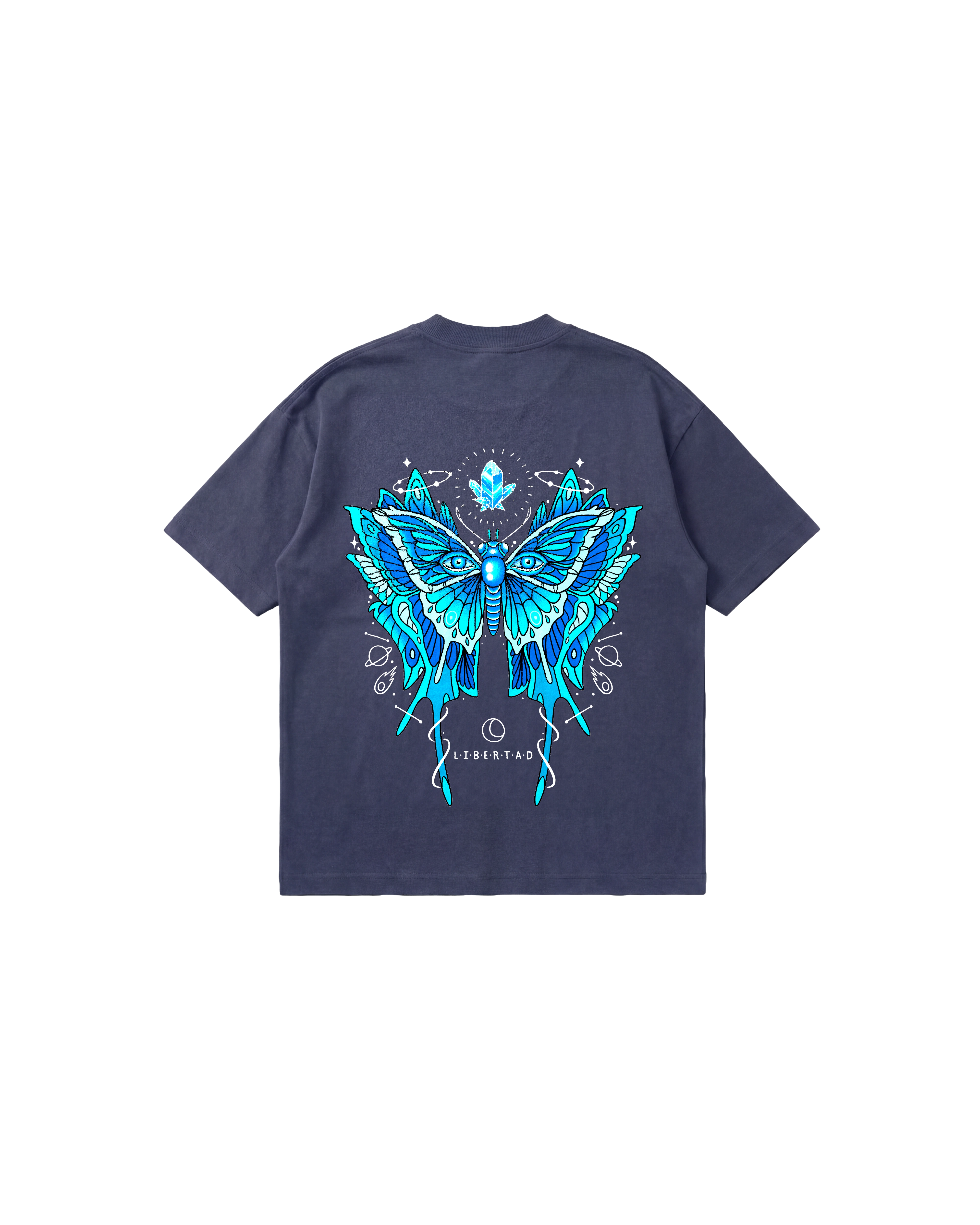 Libertad Mariposa Semi Oversize 250 Indigo Cubica