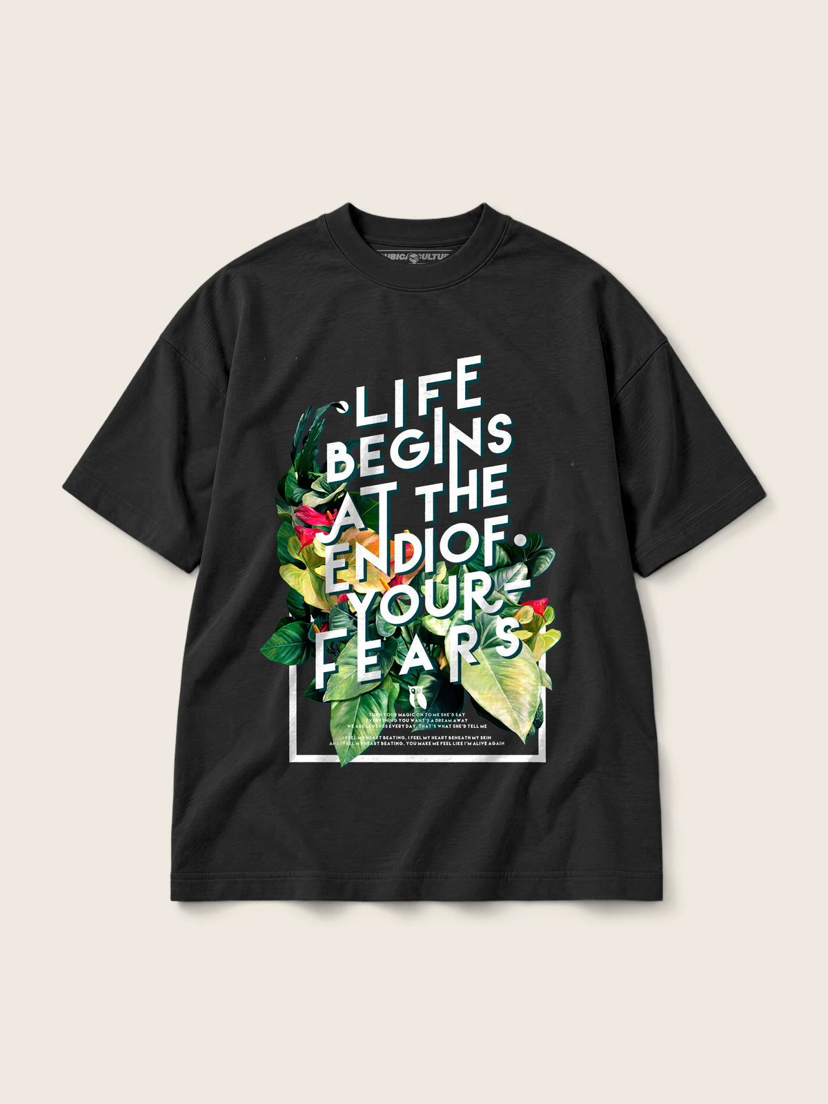 Life Begins · Camiseta Semi Oversize 310g — Imagen del producto 1