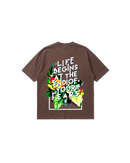 Life Begins Semi Oversize 250 Café Toffee Cubica