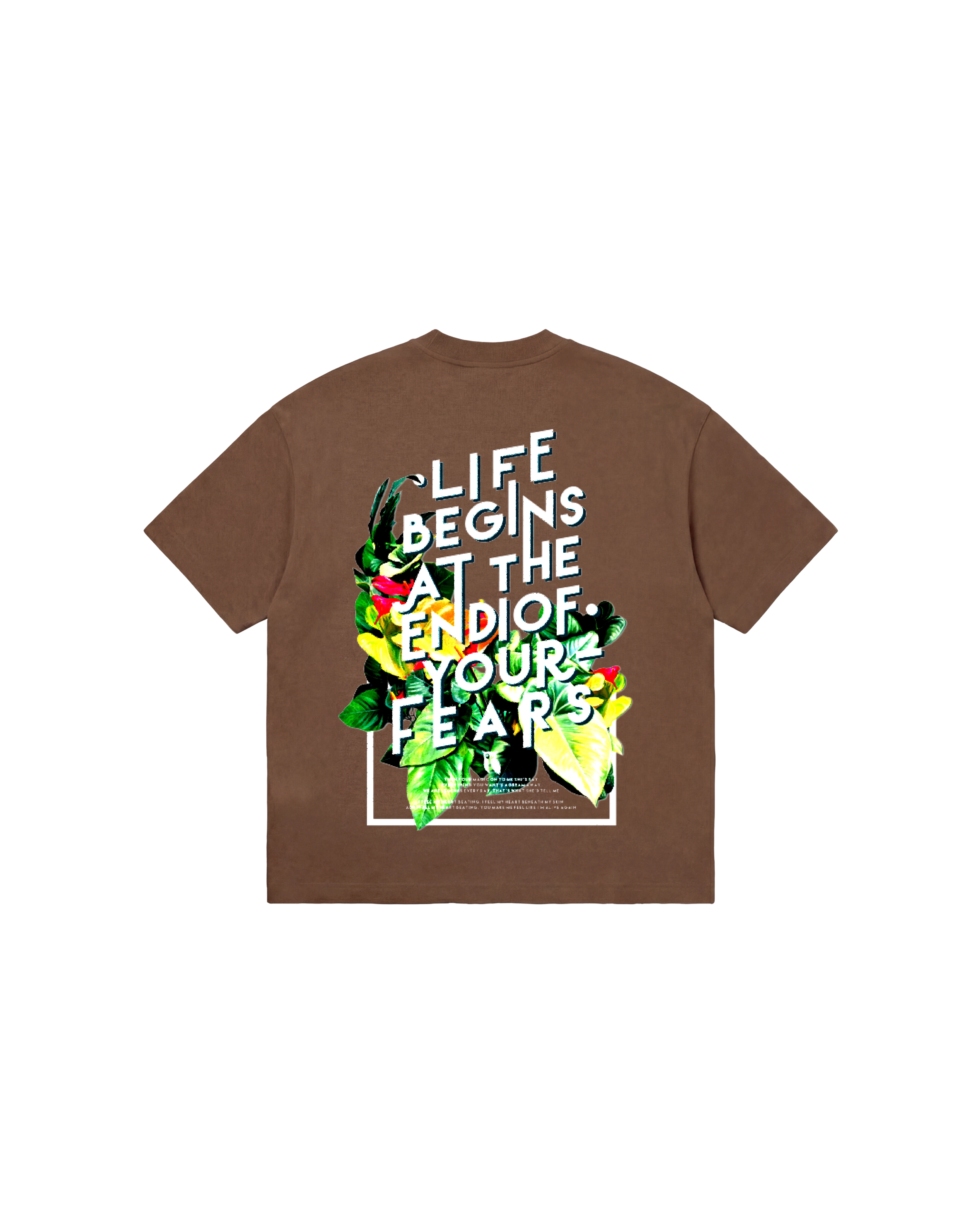 Life Begins Semi Oversize 310 Chocolate Cubica