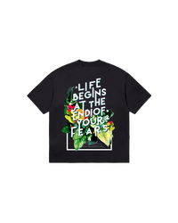 Life Begins Semi Oversize 310 Negro Cubica