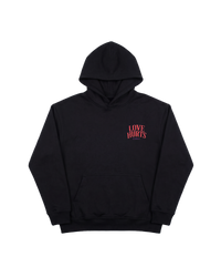 Love Hurts Hoodie 410 Negro Cubica