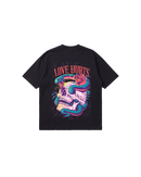 Love Hurts Semi Oversize 250 Negro Cubica