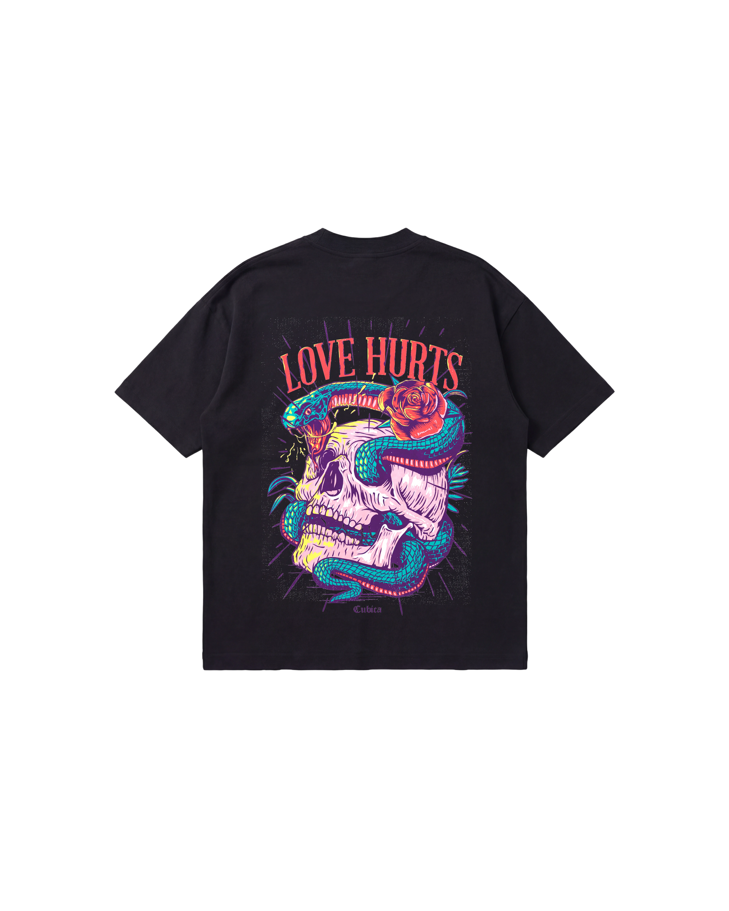 Love Hurts Semi Oversize 250 Negro Cubica
