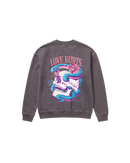 Love Hurts Sweatshirt 410 Gris Oscuro Cubica