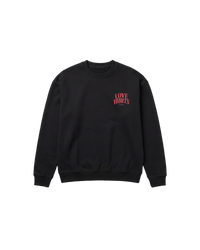 Love Hurts Sweatshirt 410 Negro Cubica