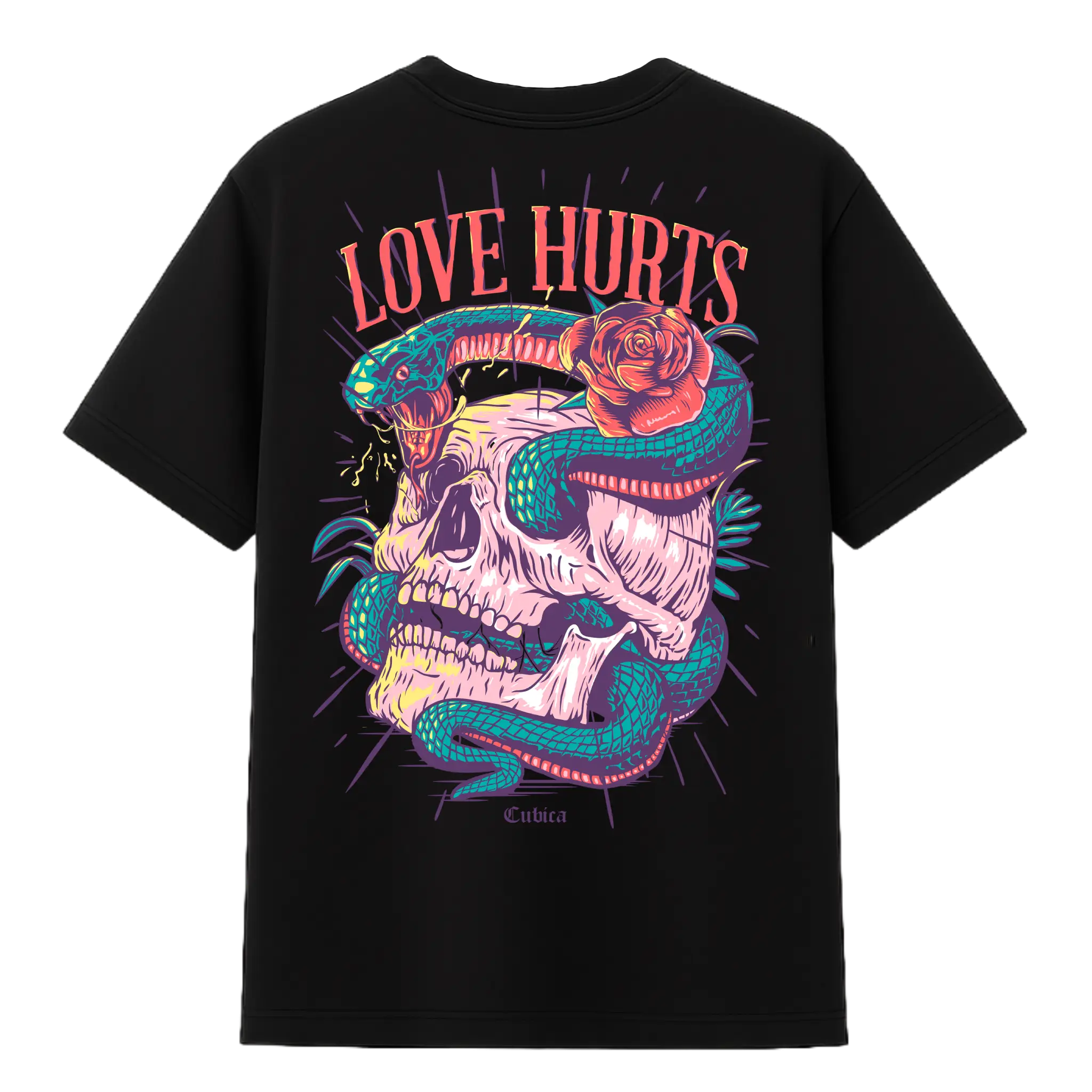Camiseta Cubica Love Hurts PB
