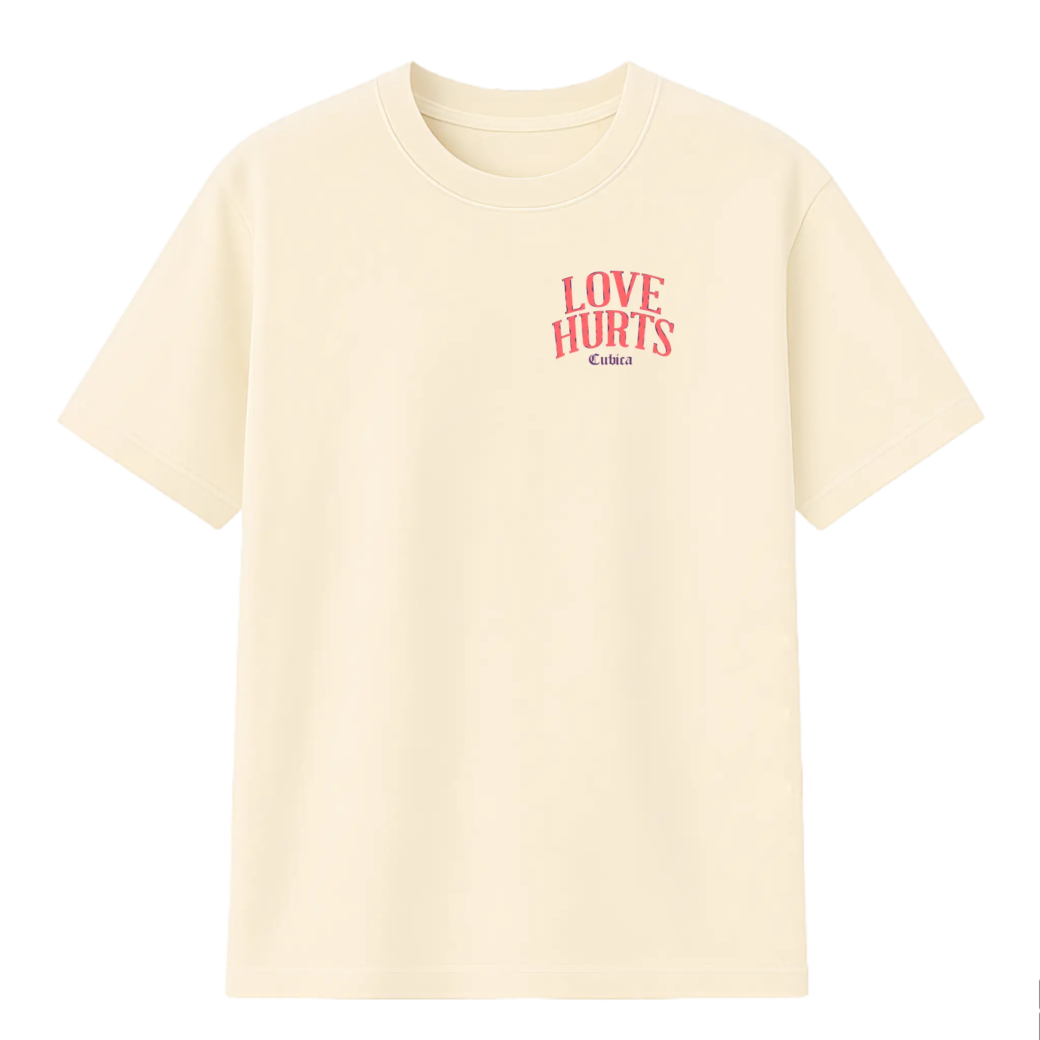 Camiseta Cubica Love Hurts PB