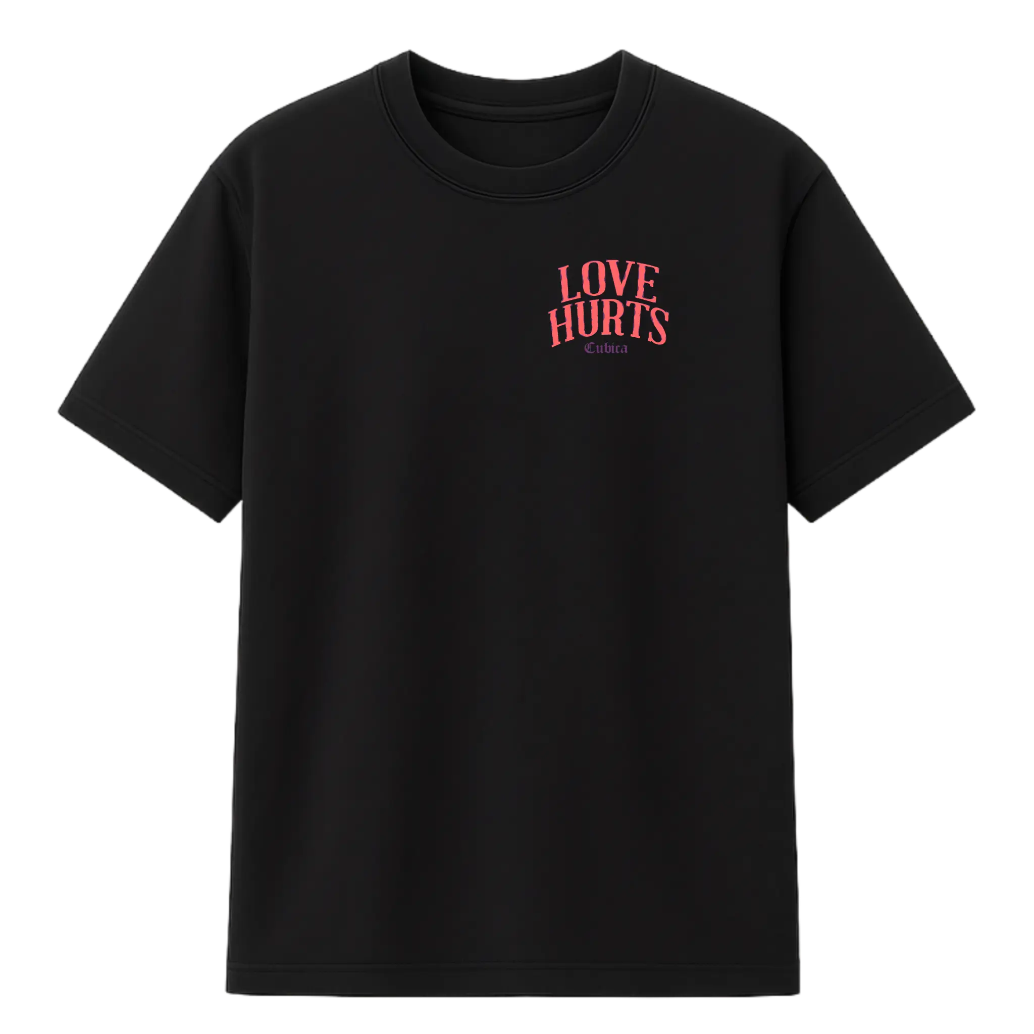 Camiseta Cubica Love Hurts PB