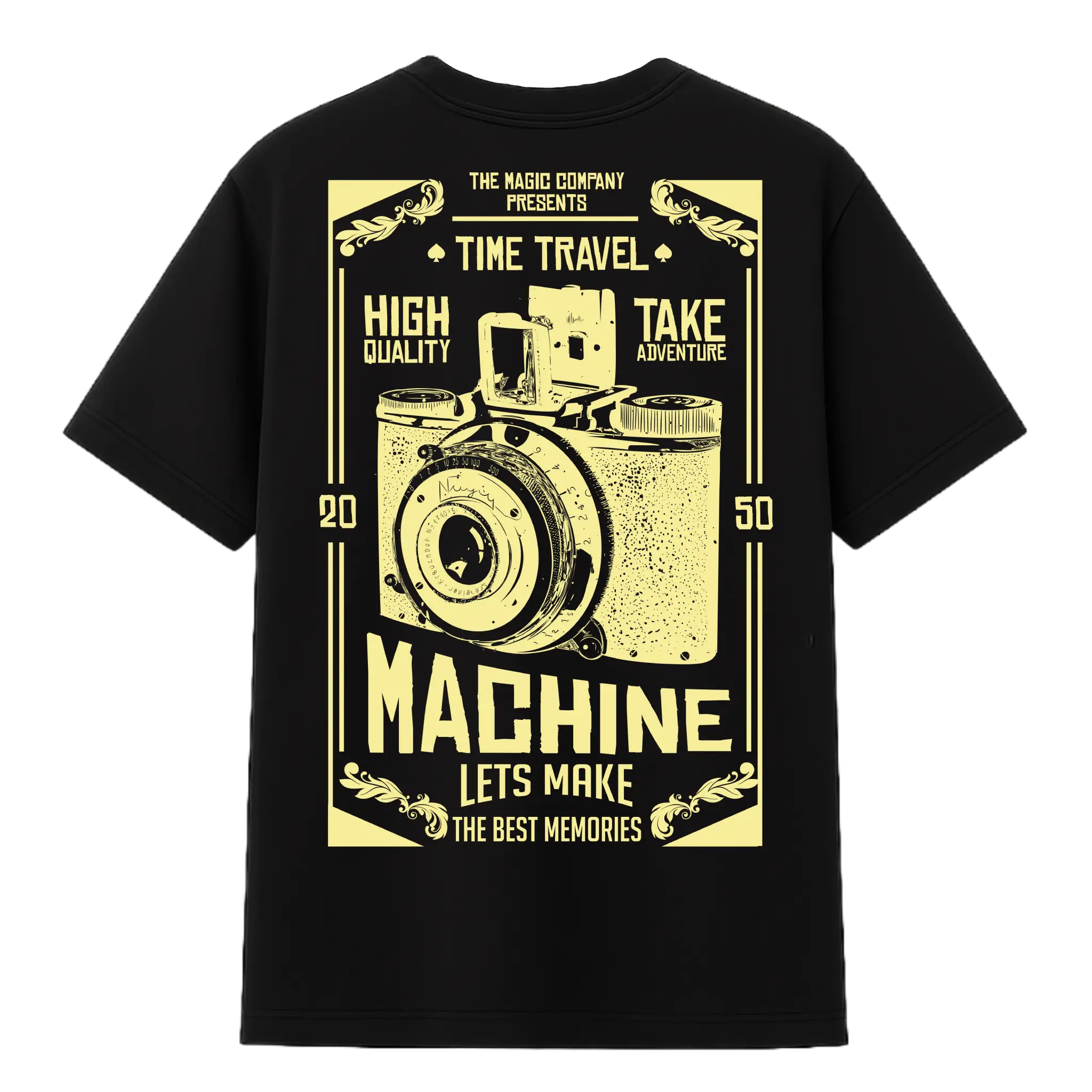 Camiseta Cubica Machine Let's Make B