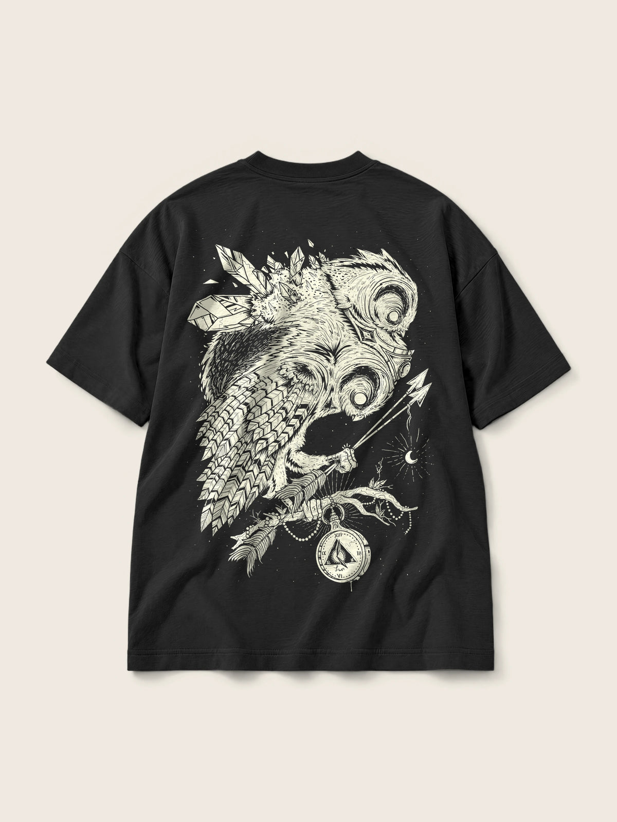 Magic Owl · Camiseta Semi Oversize 310g — Imagen del producto 5