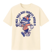 Camiseta Cubica Mas Vale Que Corras Ovejo F