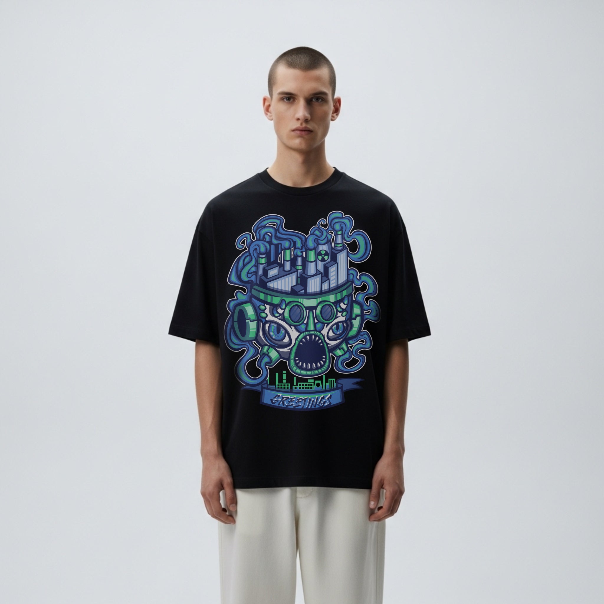 Camiseta Cubica Greetings