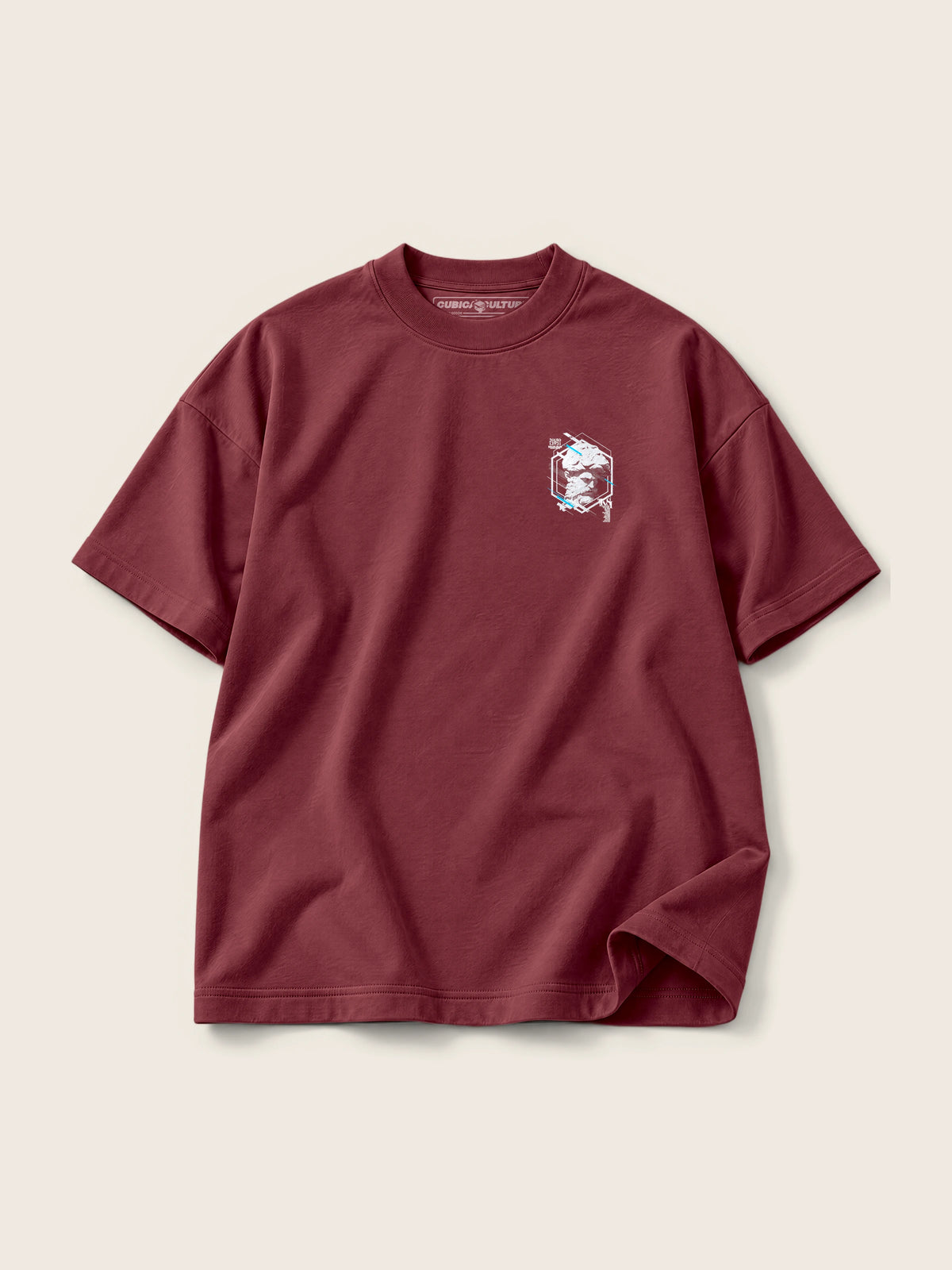 Miguel Ángel · Camiseta Semi Oversize con Cortes 410g — Imagen del producto 12