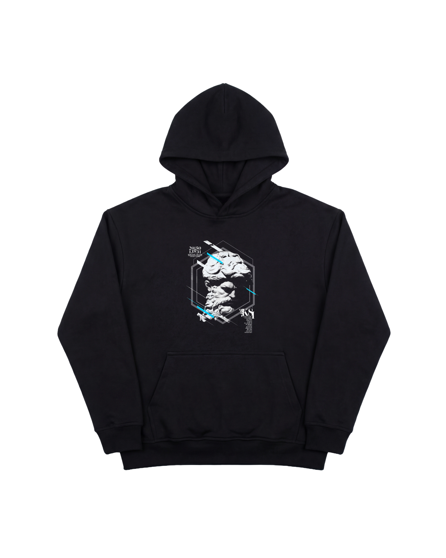 Miguel Angel Hoodie 410 Negro Cubica