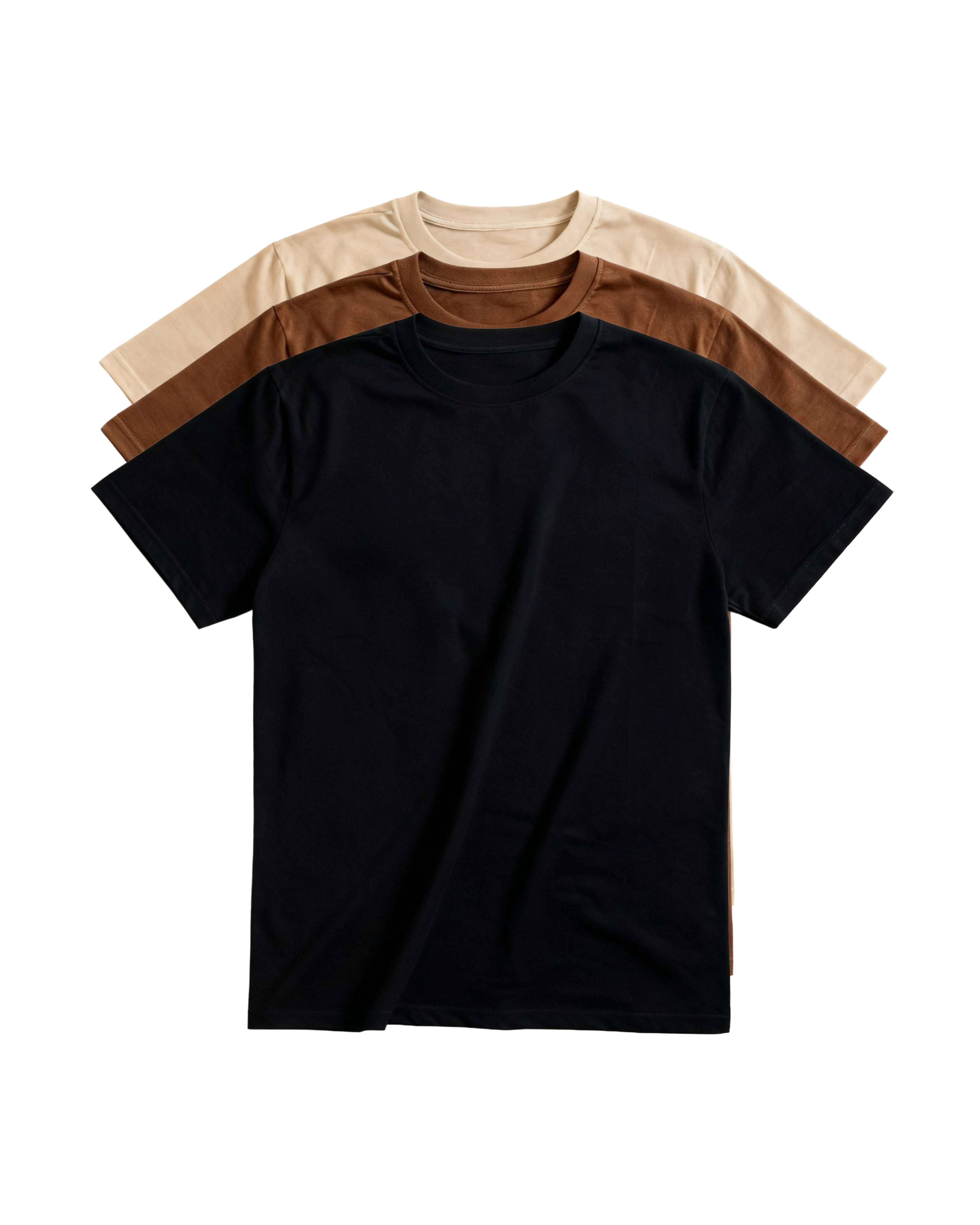 Pack 3X Camisetas Regular Fit Essentials