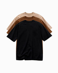 Pack 3X Camisetas Oversize Fit Essentials