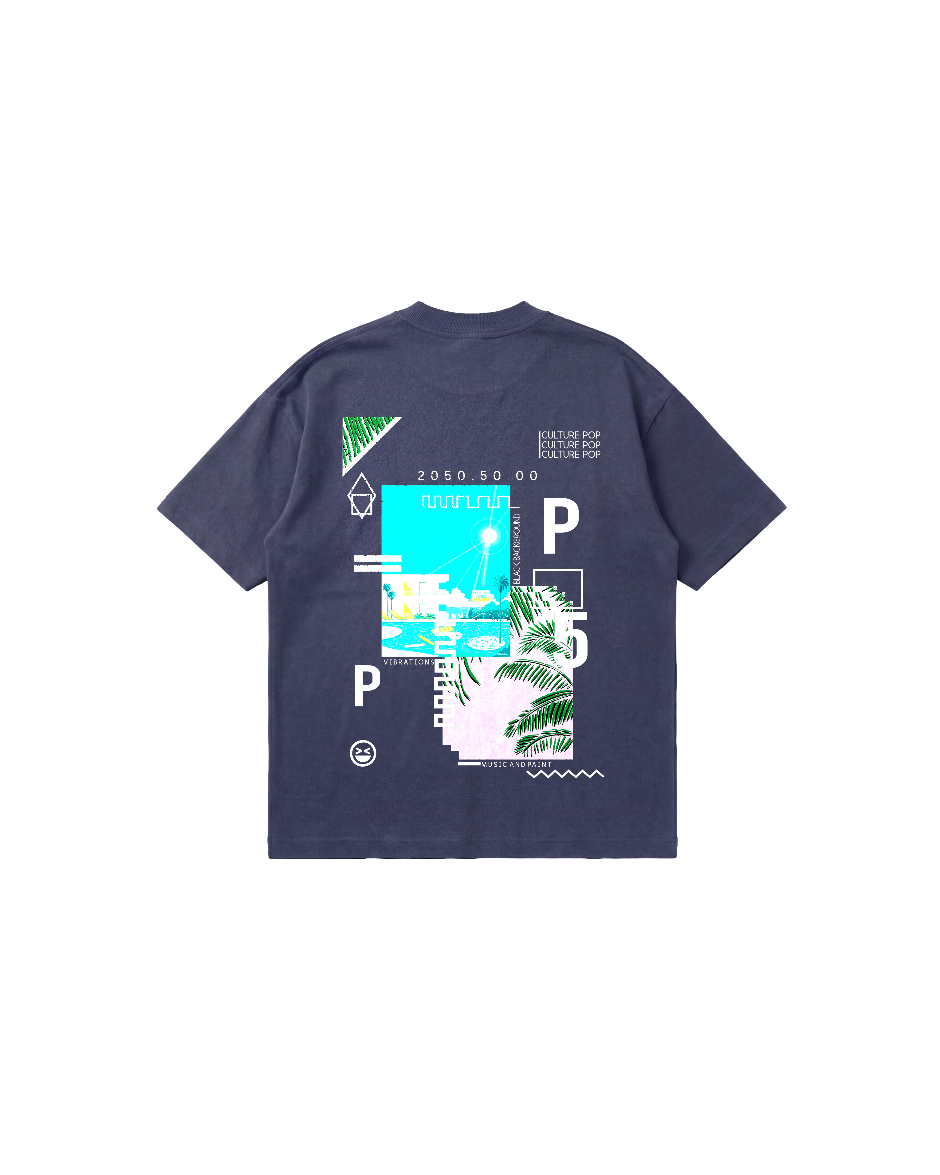 Music Paint Semi Oversize 250 Indigo Cubica