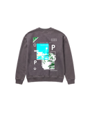 Music Paint Sweatshirt 410 Gris Oscuro Cubica
