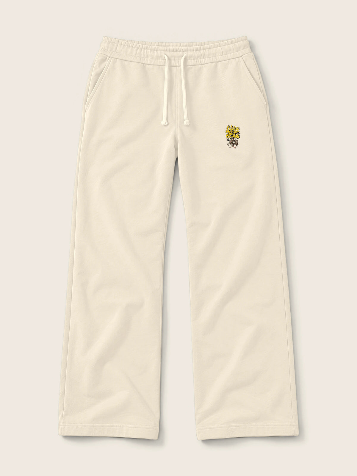 Not For Chickens · Pantalón Sudadera 410g Crudo — Imagen del producto 1