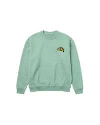 Ojo Eye Sweatshirt 410 Verde Menta Cubica