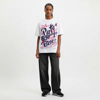 Camiseta Cubica Clouds Dancing Party Blue