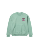 Rise Hell Sweatshirt 410 Verde Menta Cubica