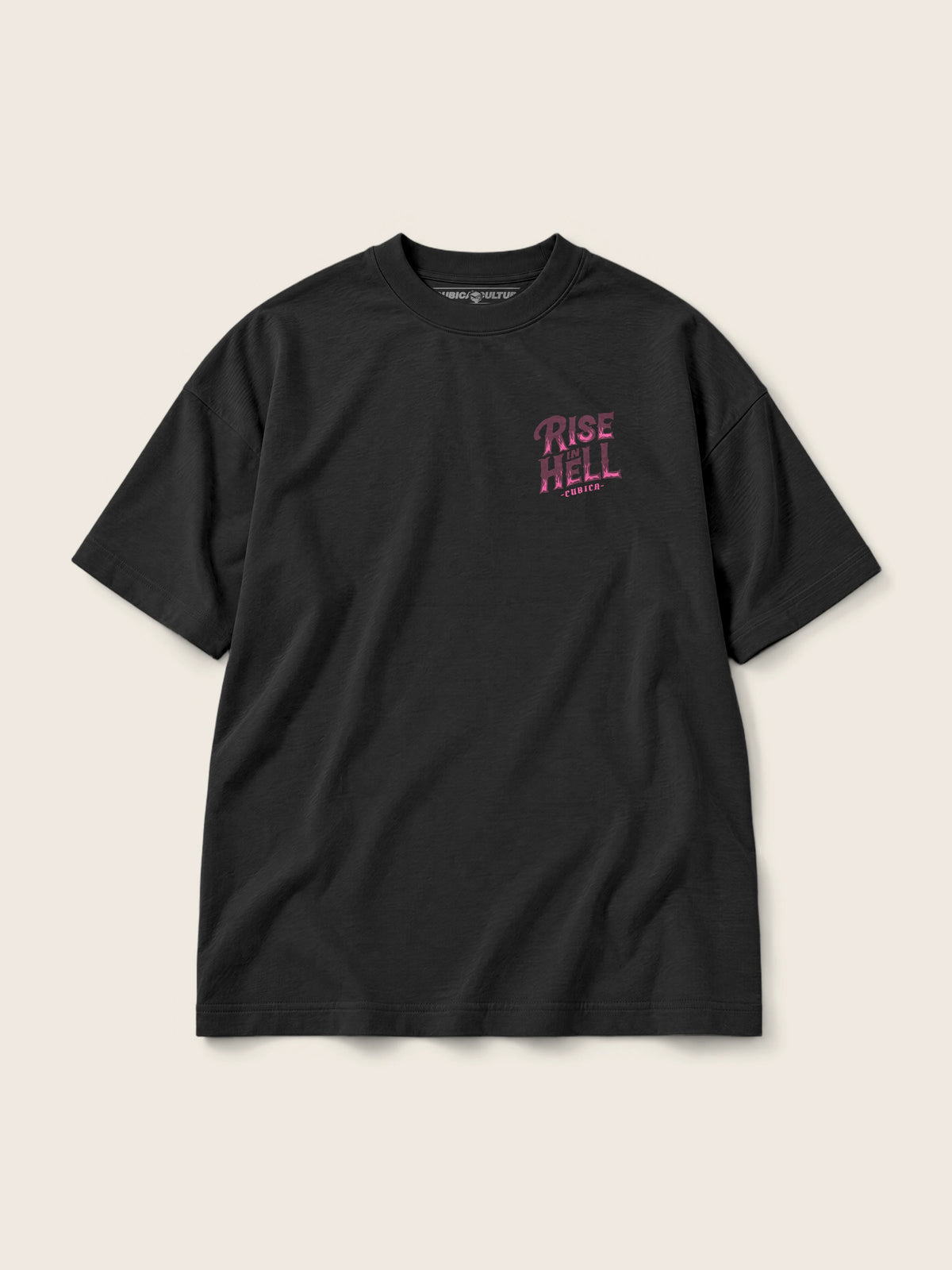 Rise in Hell · Camiseta Semi Oversize 310g — Imagen del producto 4
