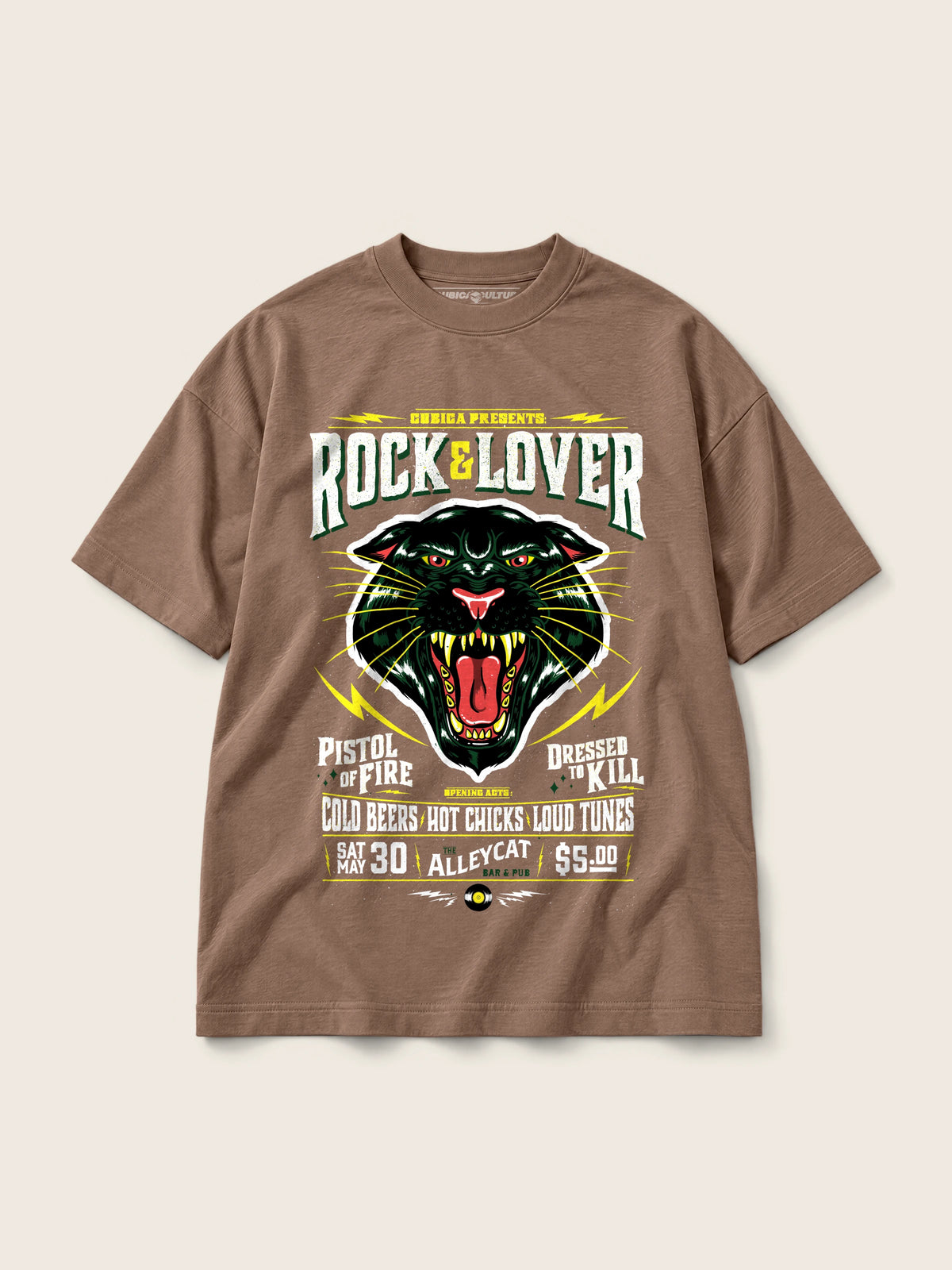 Rock And Lover · Camiseta Semi Oversize 310g — Imagen del producto 5