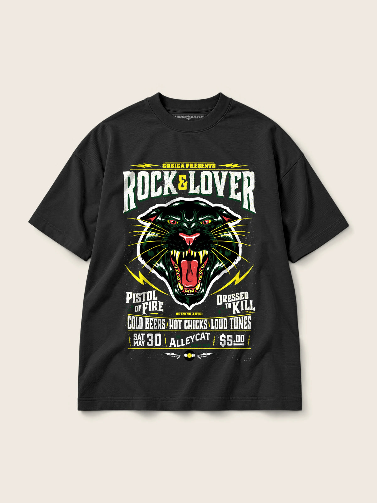 Rock And Lover · Camiseta Semi Oversize 310g — Imagen del producto 1