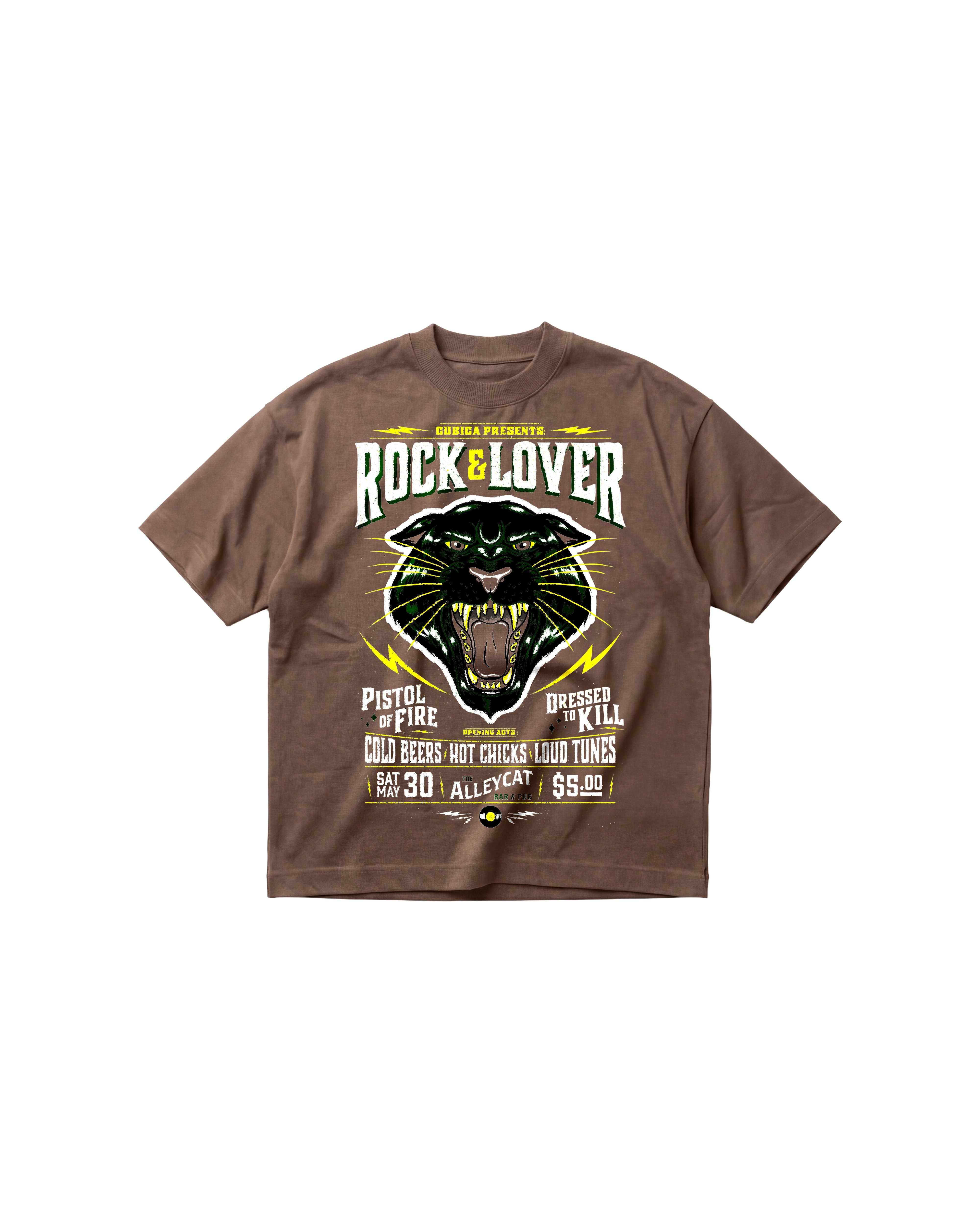 Rock Lover Semi Oversize 310 Chocolate Cubica