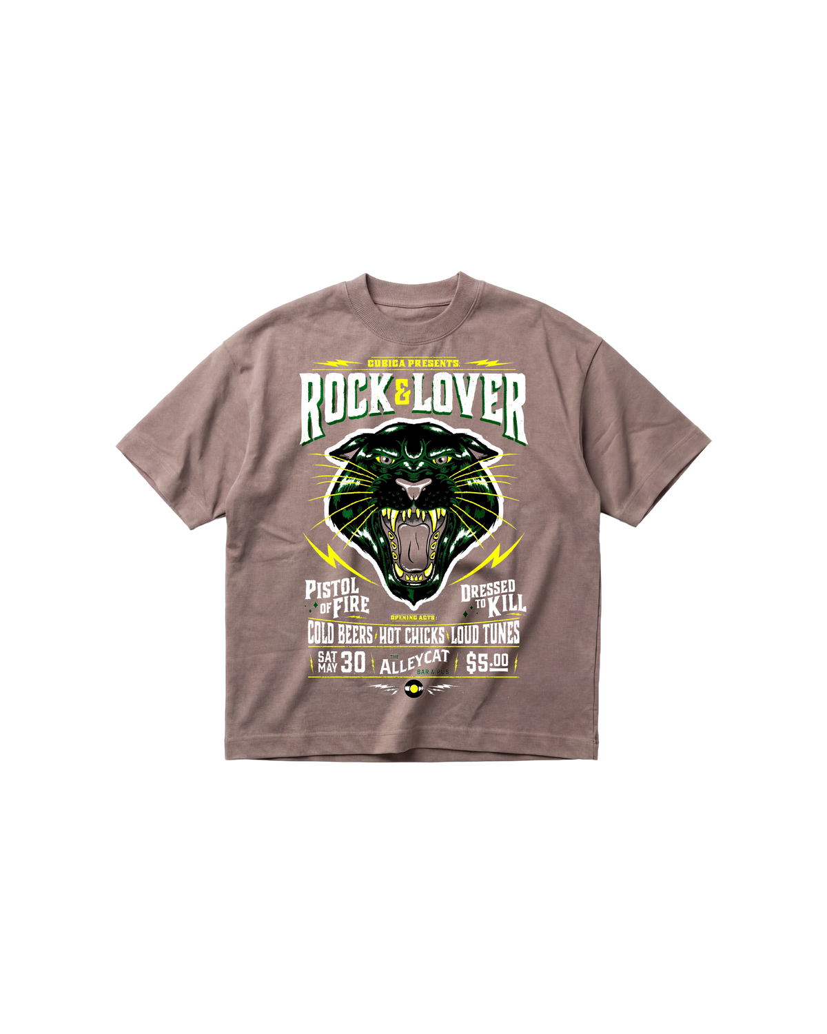 Rock Lover Semi Oversize 310 Kaki Cubica