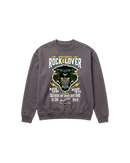 Rock Lover Sweatshirt 410 Gris Oscuro Cubica