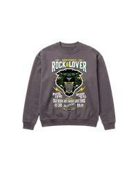 Rock Lover Sweatshirt 410 Gris Oscuro Cubica