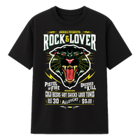 Camiseta Cubica Rock & Lover F