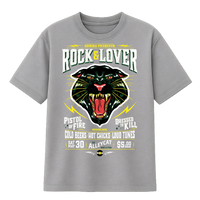 Camiseta Cubica Rock & Lover F