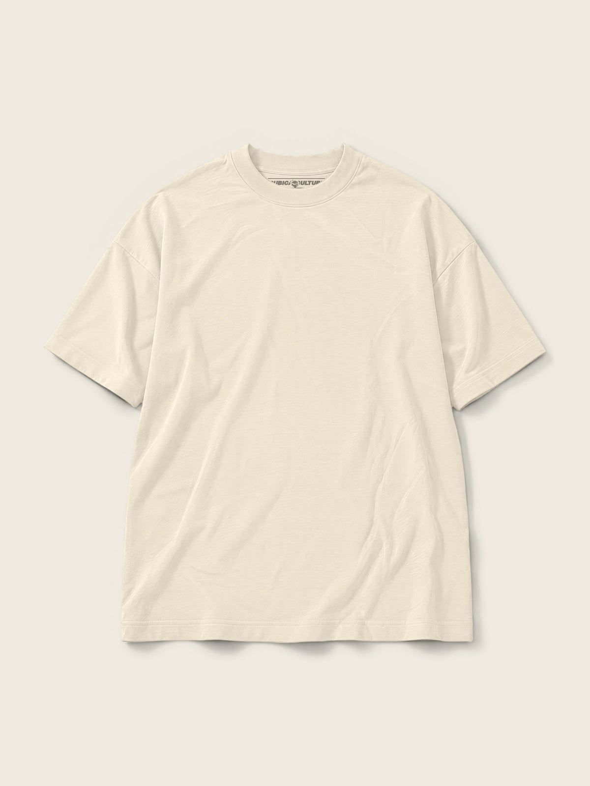Camiseta Semi Oversize 250 g Crudo — Imagen del producto 1