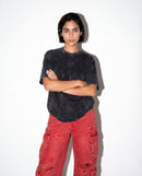 Modelo mide 165cm y usa talla M