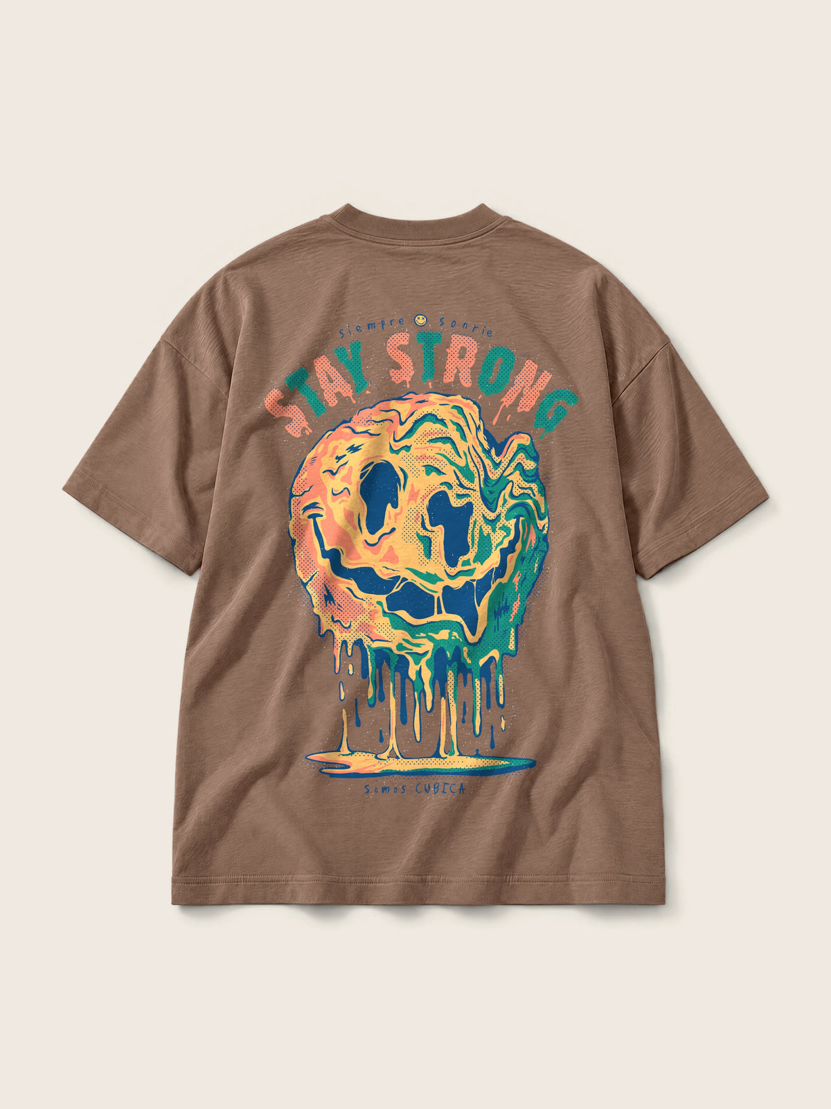 Siempre Sonríe · Camiseta Semi Oversize 310g — Imagen del producto 7