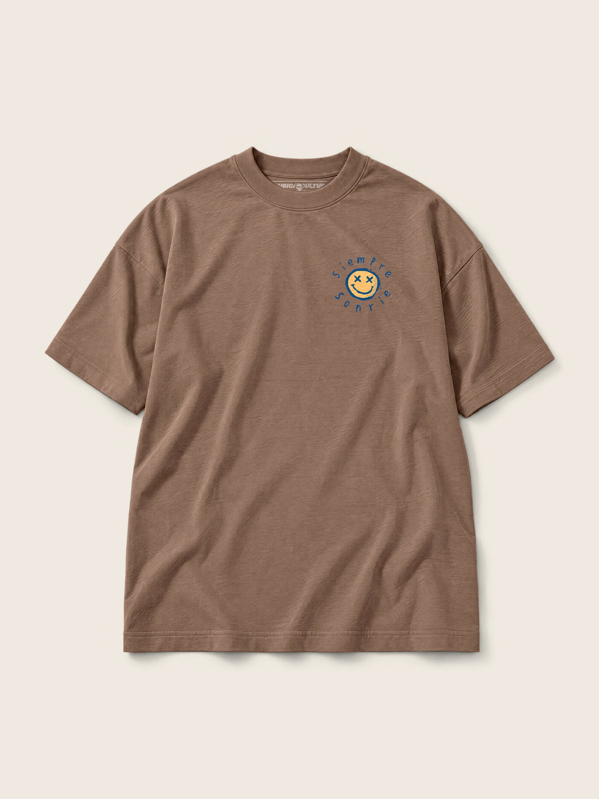 Siempre Sonríe · Camiseta Semi Oversize 310g — Imagen del producto 8