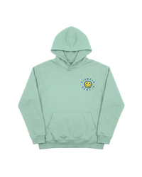 Siempre Sonrie Hoodie 410 Verde Menta Cubica