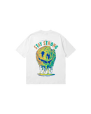 Siempre Sonrie Semi Oversize 250 Blanco Cubica