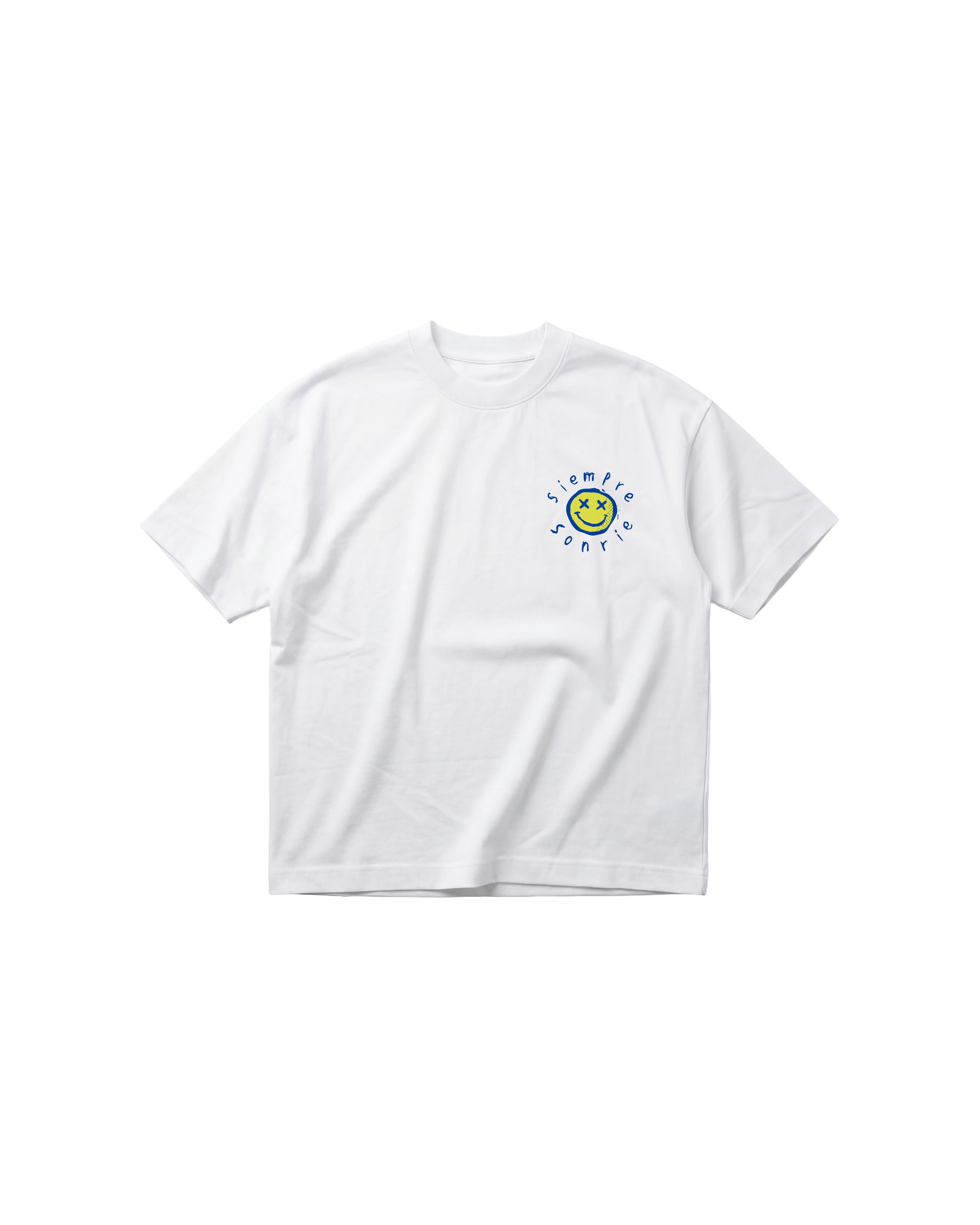 Siempre Sonrie Semi Oversize 310 Blanco Cubica