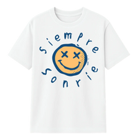 Camiseta Cubica Siempre Sonrie F