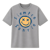 Camiseta Cubica Siempre Sonrie F