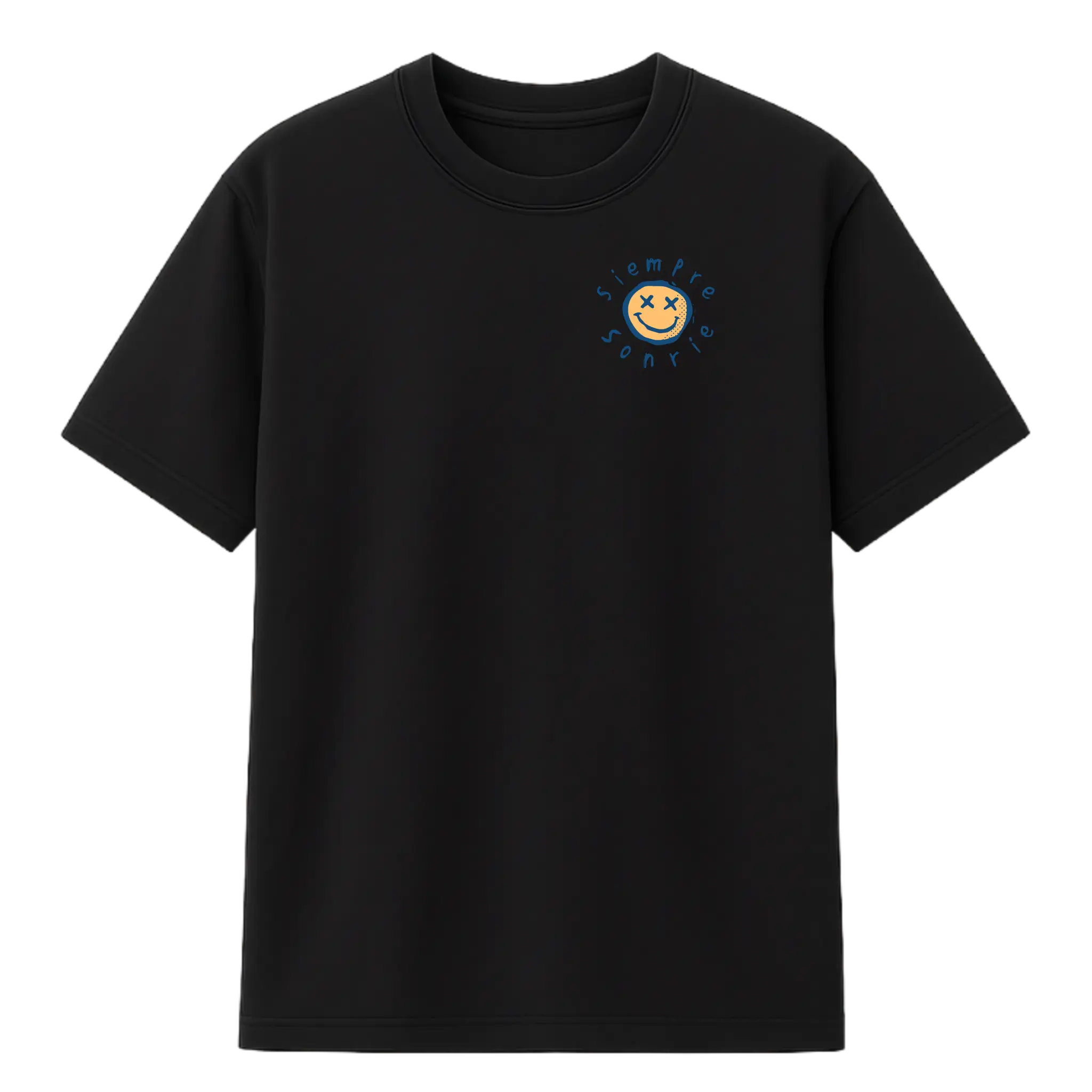 Camiseta Cubica Siempre Sonrie P
