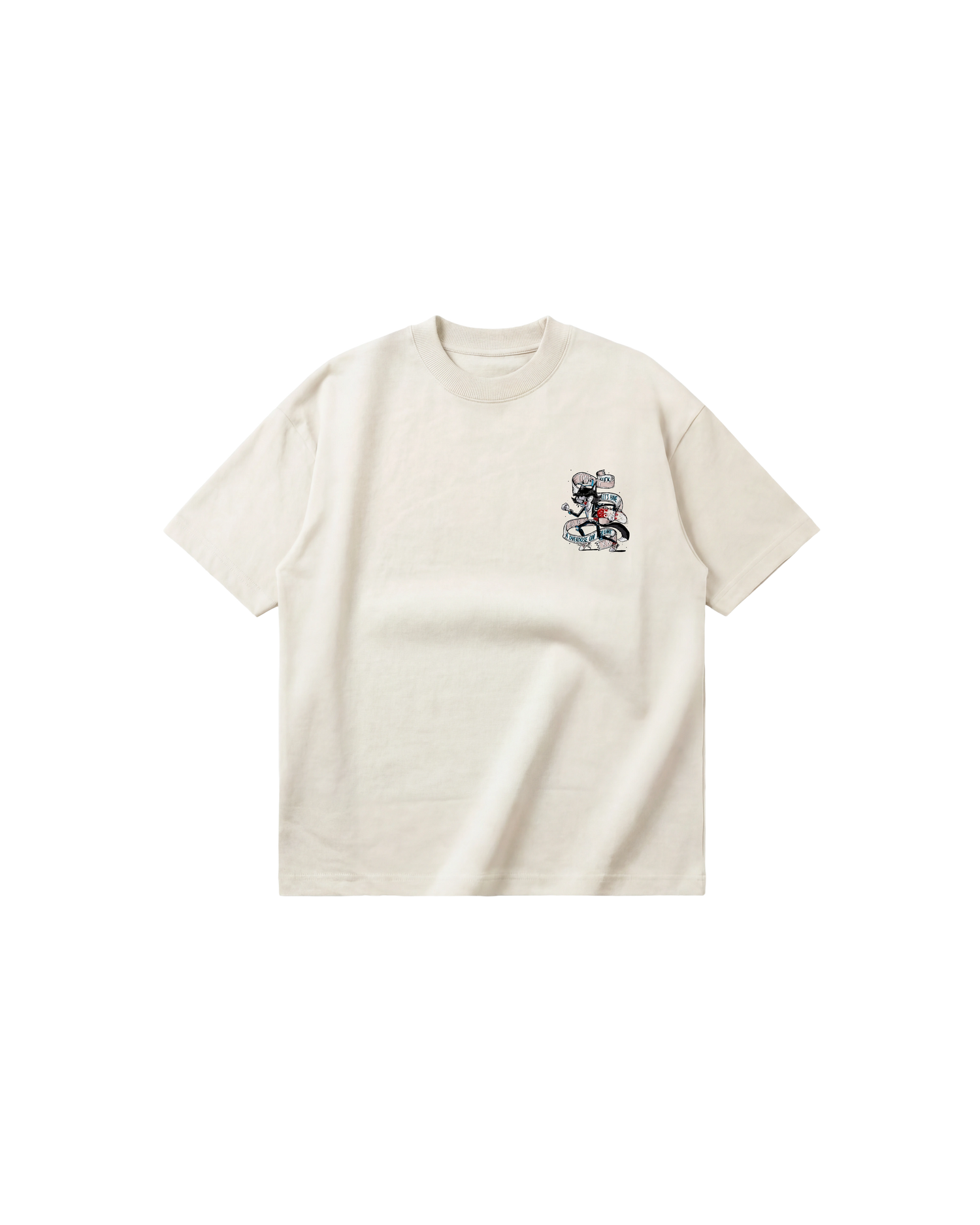 Skate Cat Semi Oversize 250 Marfil Cubica
