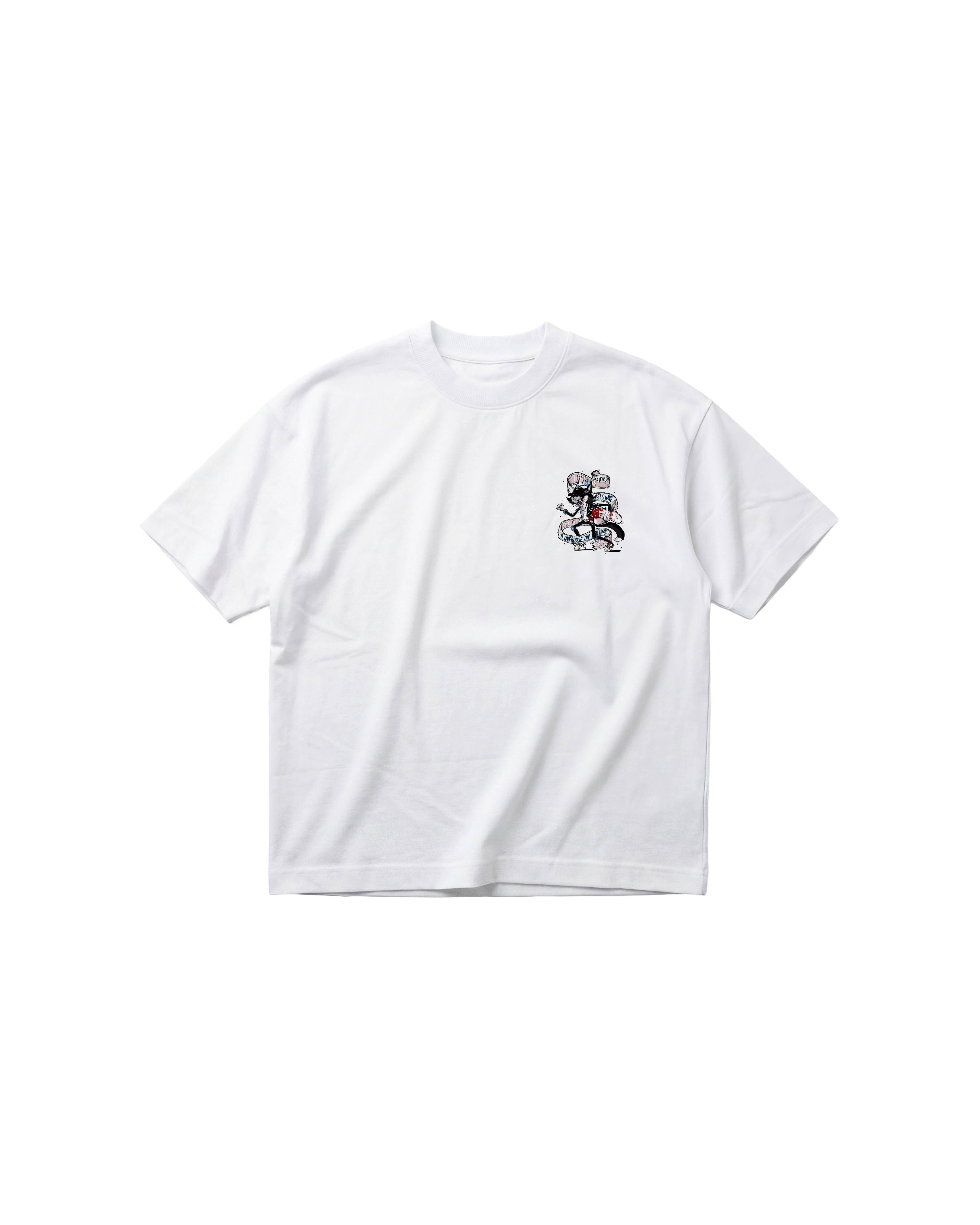 Skate Cat Semi Oversize 310 Blanco Cubica